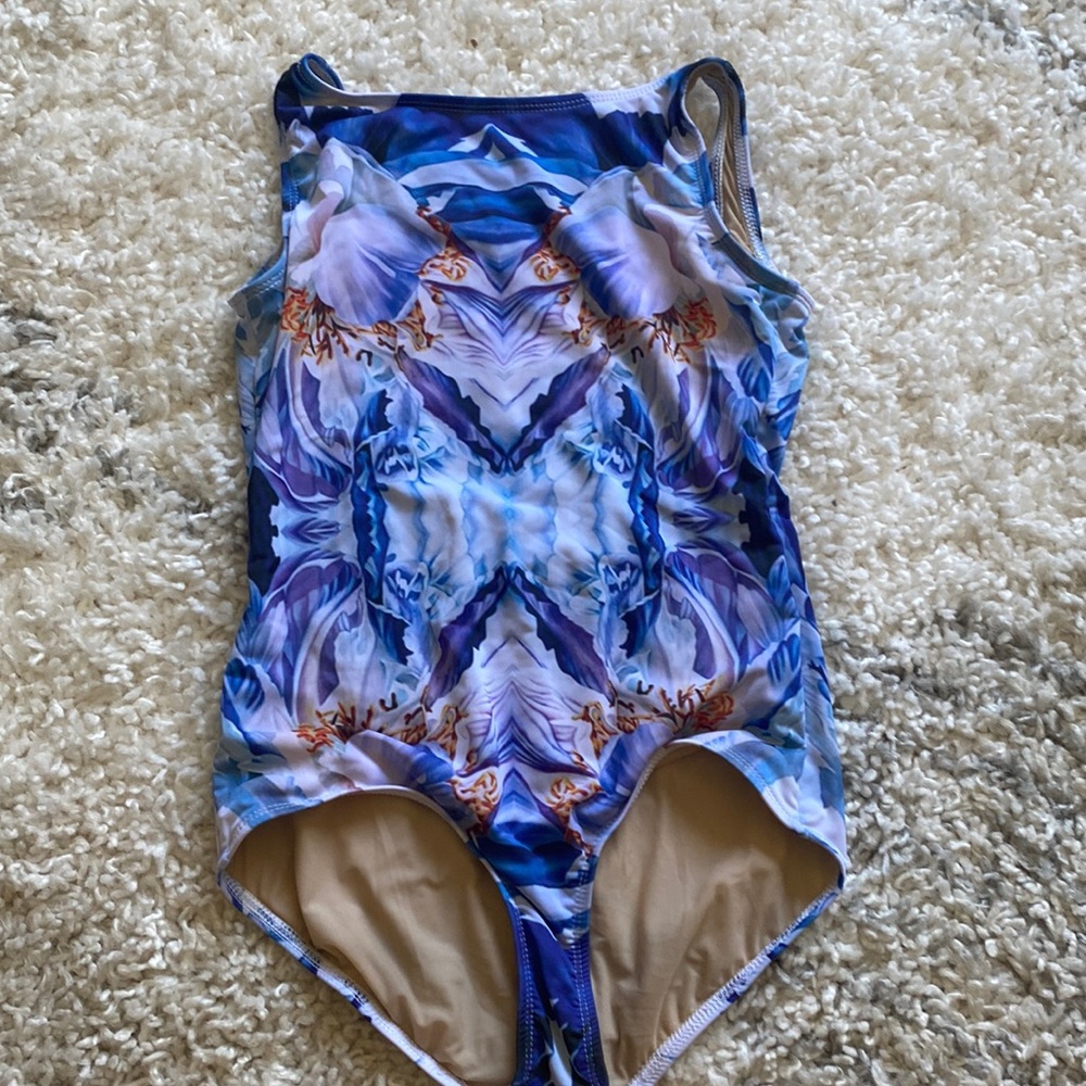 Marbled, Kaleidoscope leotard